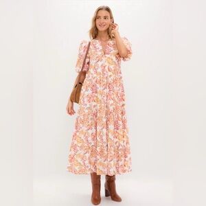 HYACINTH HOUSE, from Tuckernuck.
Saffron Floral Cisco Maxi Dress